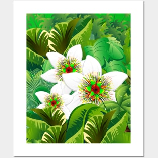 Passion Flowers Posters and Art